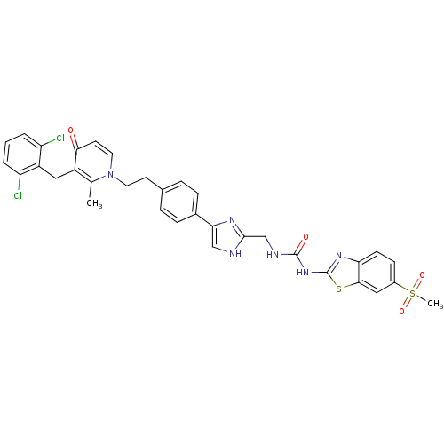 Chemical structure of BindingDB Monomer ID 50371156
