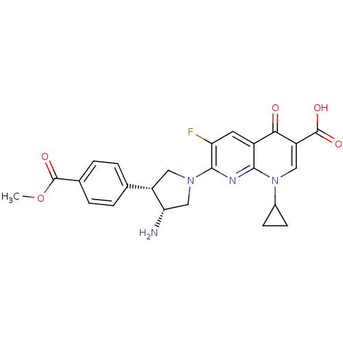 Chemical structure of BindingDB Monomer ID 50371177