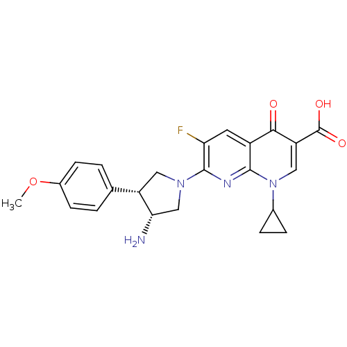 Chemical structure of BindingDB Monomer ID 50371178