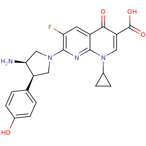 Chemical structure of BindingDB Monomer ID 50371180