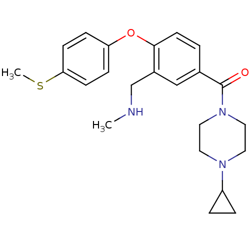 Chemical structure of BindingDB Monomer ID 50371304