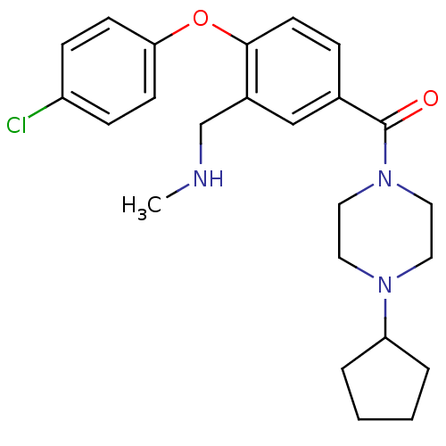 Chemical structure of BindingDB Monomer ID 50371310