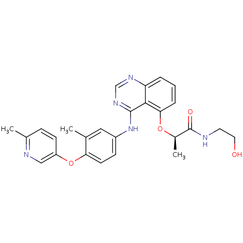 Chemical structure of BindingDB Monomer ID 50371360