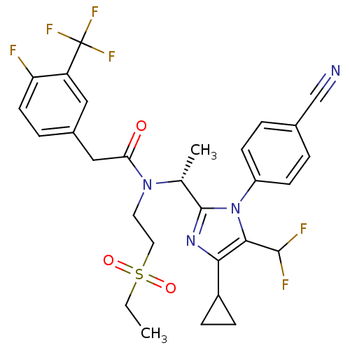 Chemical structure of BindingDB Monomer ID 50371505