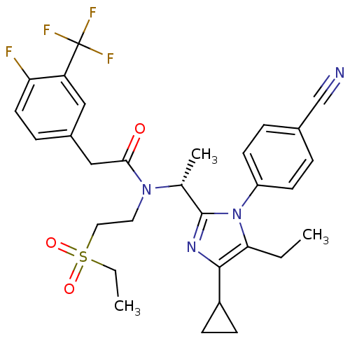 Chemical structure of BindingDB Monomer ID 50371507