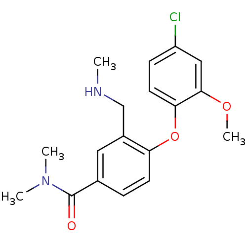 Chemical structure of BindingDB Monomer ID 50371626