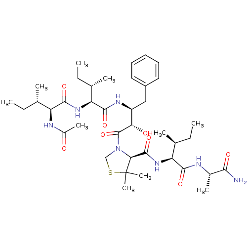 Chemical structure of BindingDB Monomer ID 50371708