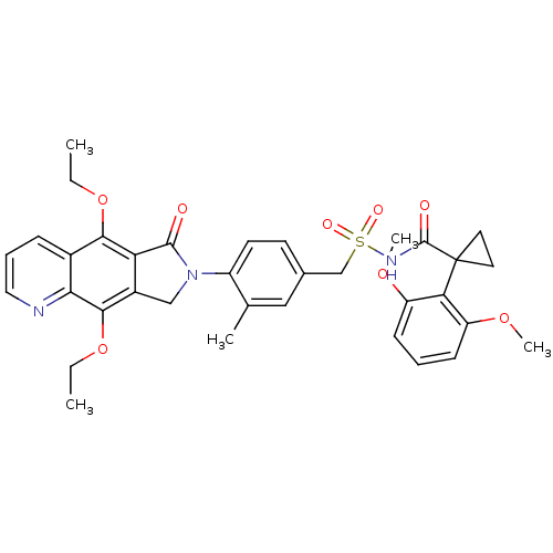 Chemical structure of BindingDB Monomer ID 50372059