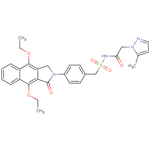 Chemical structure of BindingDB Monomer ID 50372076