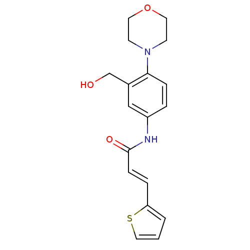 Chemical structure of BindingDB Monomer ID 50372125