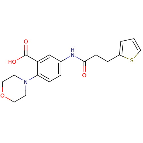 Chemical structure of BindingDB Monomer ID 50372134