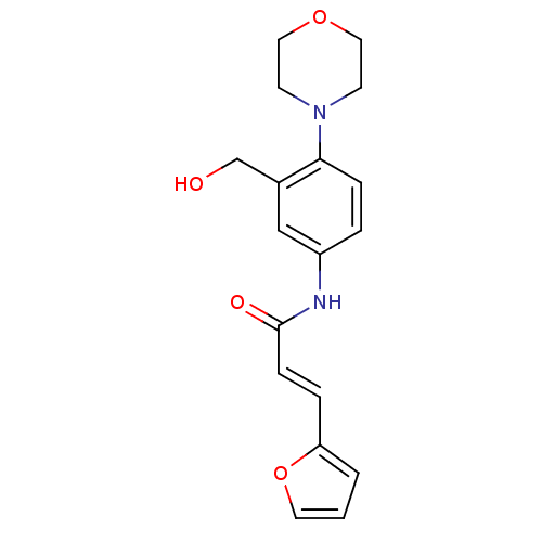 Chemical structure of BindingDB Monomer ID 50372137