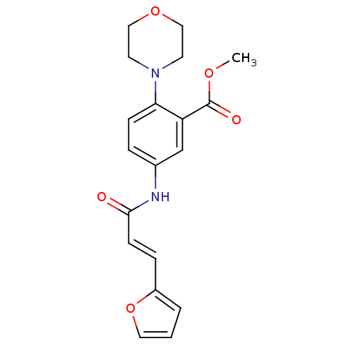Chemical structure of BindingDB Monomer ID 50372139
