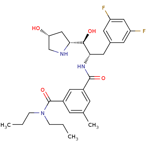 Chemical structure of BindingDB Monomer ID 50372182