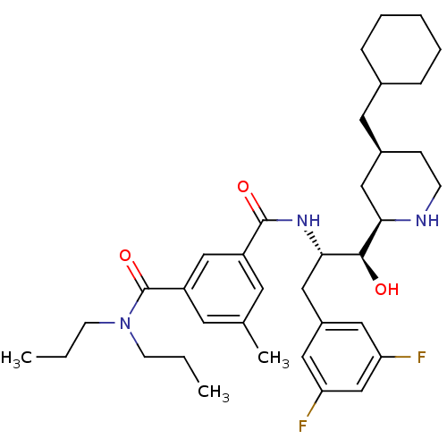 Chemical structure of BindingDB Monomer ID 50372191