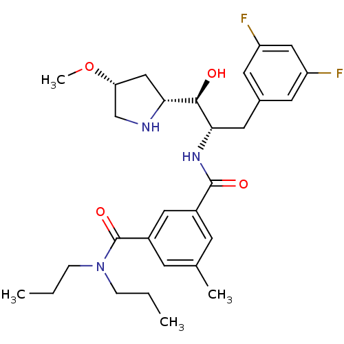 Chemical structure of BindingDB Monomer ID 50372199