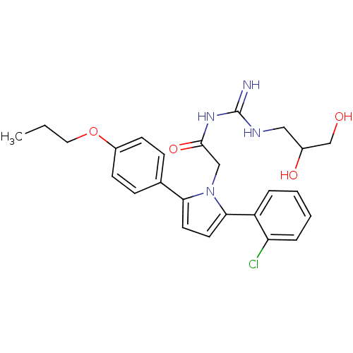 Chemical structure of BindingDB Monomer ID 50372264