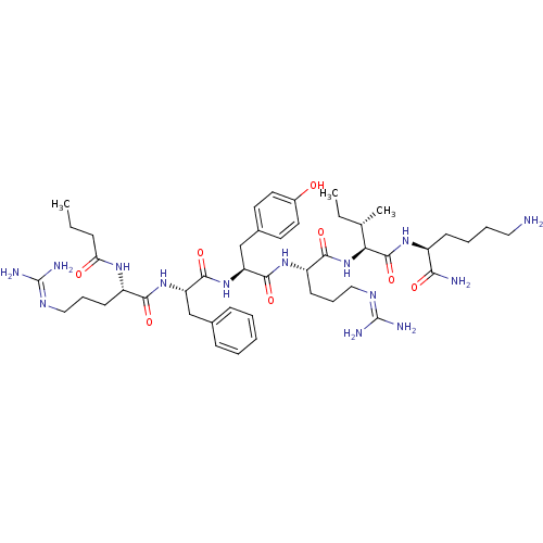 Chemical structure of BindingDB Monomer ID 50372282