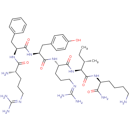 Chemical structure of BindingDB Monomer ID 50372284