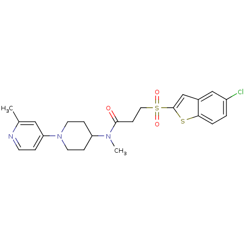 Chemical structure of BindingDB Monomer ID 50372528
