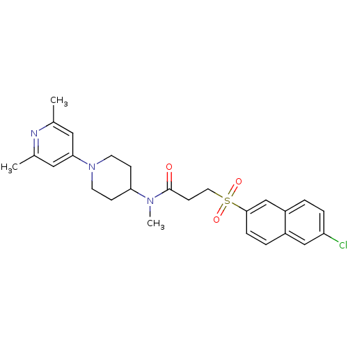 Chemical structure of BindingDB Monomer ID 50372529