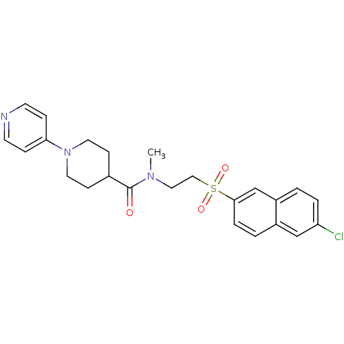 Chemical structure of BindingDB Monomer ID 50372533