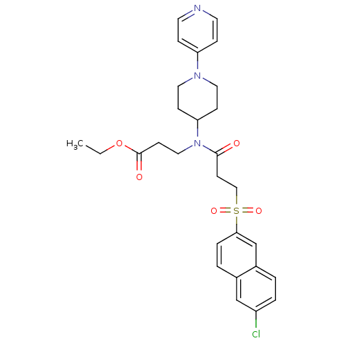 Chemical structure of BindingDB Monomer ID 50372541
