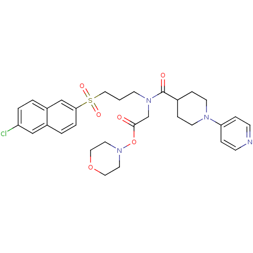 Chemical structure of BindingDB Monomer ID 50372542