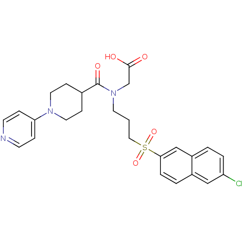 Chemical structure of BindingDB Monomer ID 50372544
