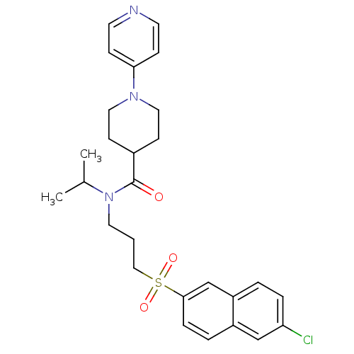 Chemical structure of BindingDB Monomer ID 50372545