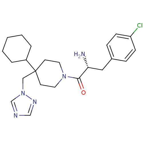 Chemical structure of BindingDB Monomer ID 50372555