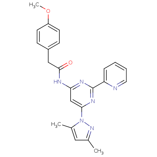 Chemical structure of BindingDB Monomer ID 50372576