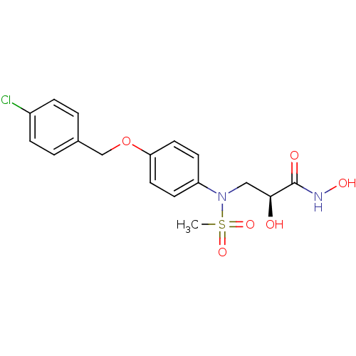 Chemical structure of BindingDB Monomer ID 50372822