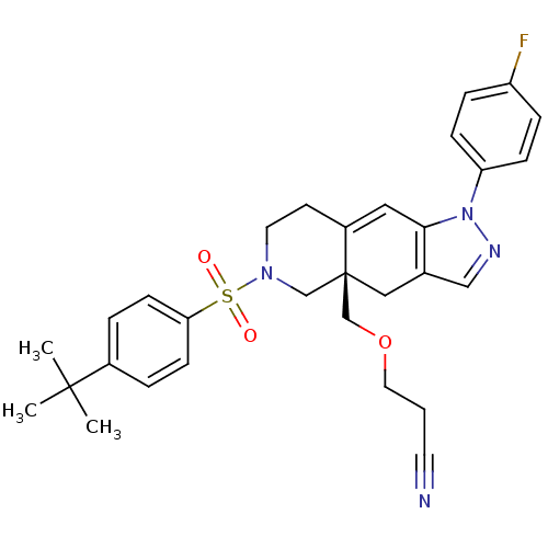 Chemical structure of BindingDB Monomer ID 50372926