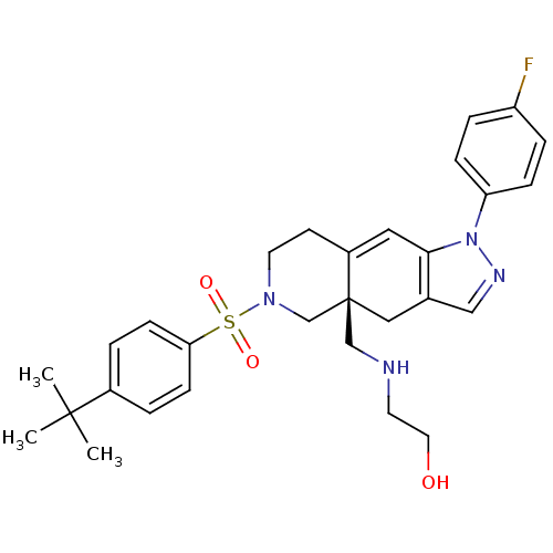 Chemical structure of BindingDB Monomer ID 50372934