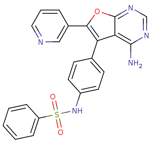 Chemical structure of BindingDB Monomer ID 50373013