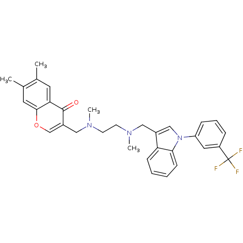 Chemical structure of BindingDB Monomer ID 50373071