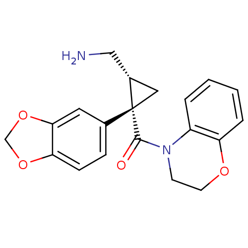 Chemical structure of BindingDB Monomer ID 50373255