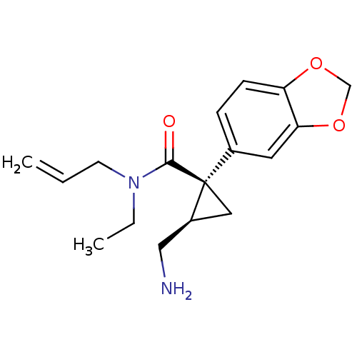 Chemical structure of BindingDB Monomer ID 50373259