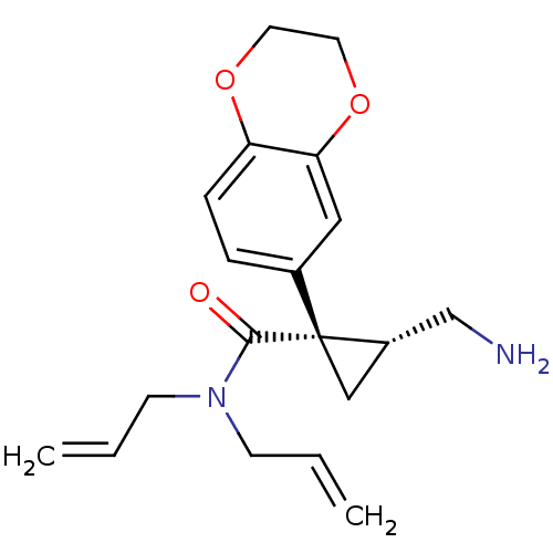 Chemical structure of BindingDB Monomer ID 50373282