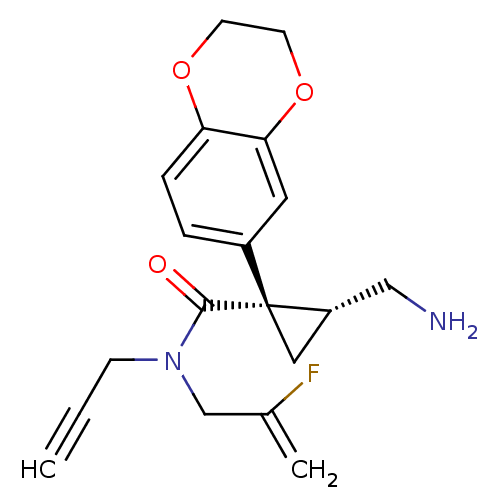Chemical structure of BindingDB Monomer ID 50373283