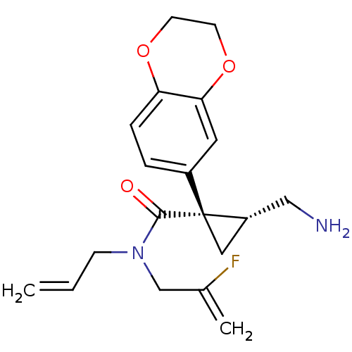 Chemical structure of BindingDB Monomer ID 50373284