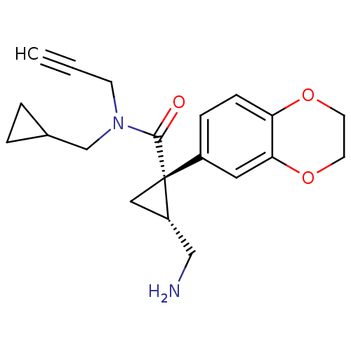 Chemical structure of BindingDB Monomer ID 50373286
