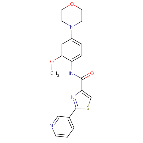 Chemical structure of BindingDB Monomer ID 50373425