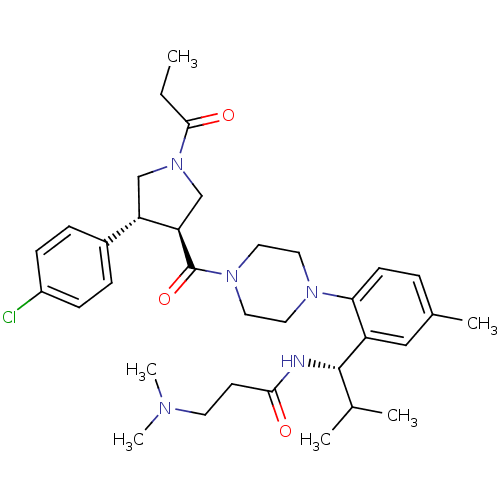 Chemical structure of BindingDB Monomer ID 50373501