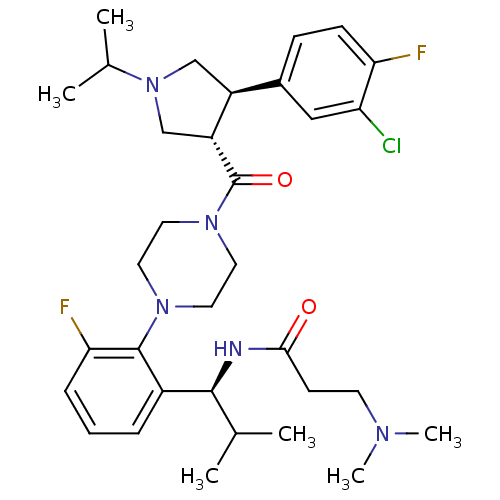 Chemical structure of BindingDB Monomer ID 50373504