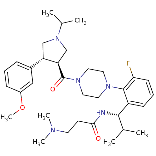 Chemical structure of BindingDB Monomer ID 50373506