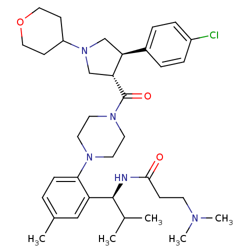 Chemical structure of BindingDB Monomer ID 50373512