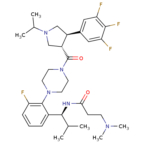 Chemical structure of BindingDB Monomer ID 50373516