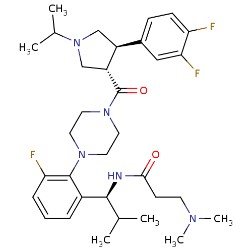 Chemical structure of BindingDB Monomer ID 50373519